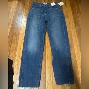 Universal Thread Dark Blue Straight Jeans